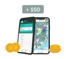 » Chargehub $50 of charging credits (100% off)
