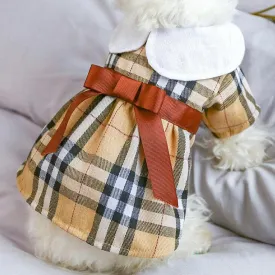 ADORABLE - Plaid & Bow Patturn, Cats, Dogs