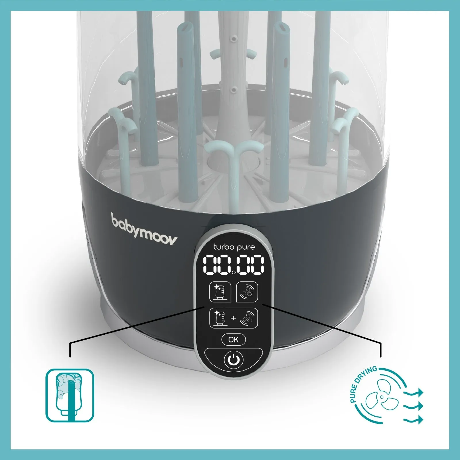 Babymoov Turbo Pure Sterilizer and Dryer