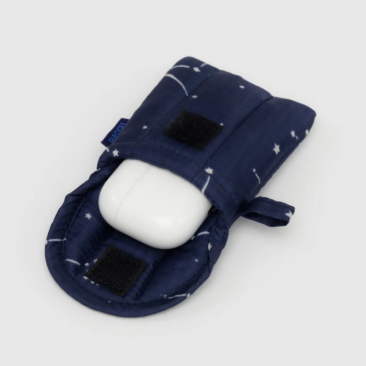 Baggu Puffy Earbuds Case in Constellation Midnight