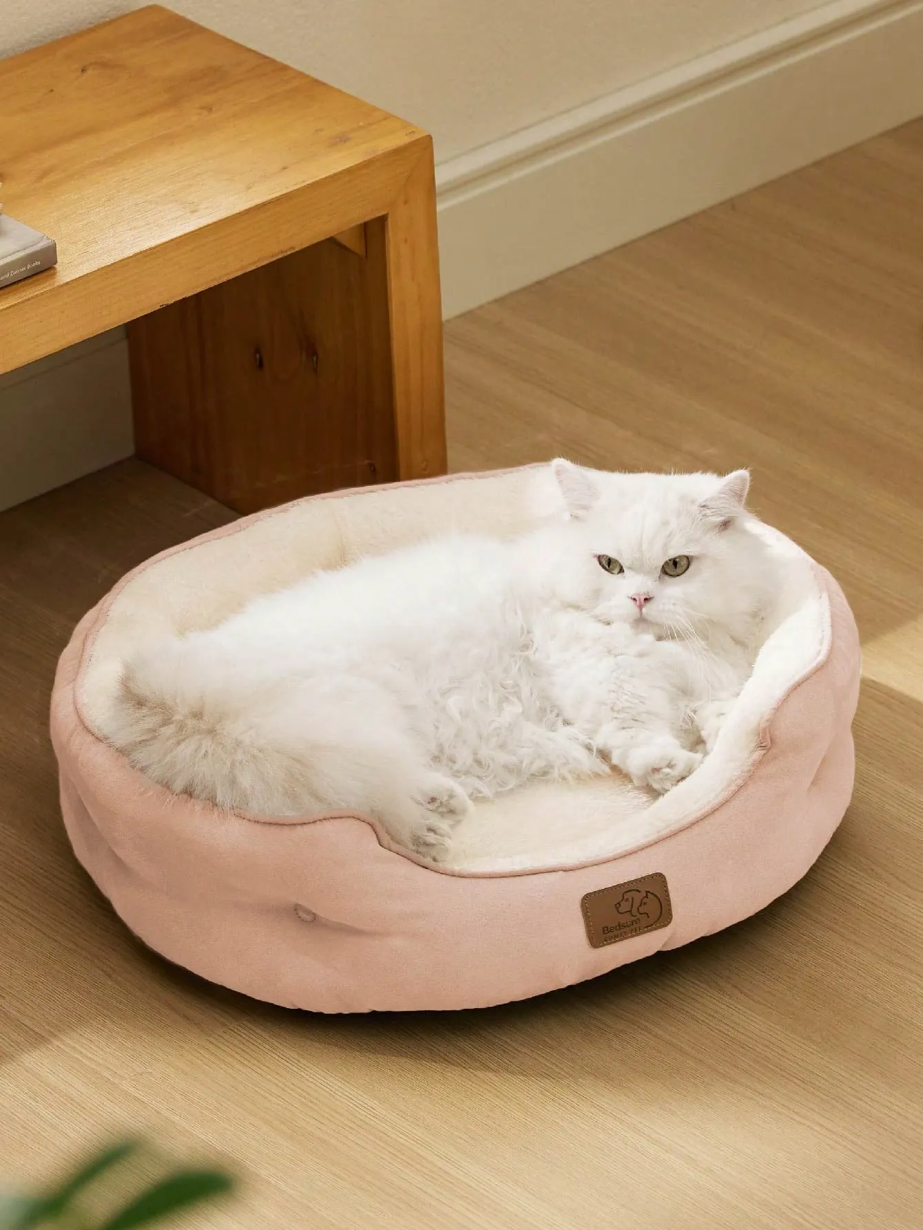 Bedsure Round Cat Beds For Indoor Cats, Dog Beds For Small Dogs