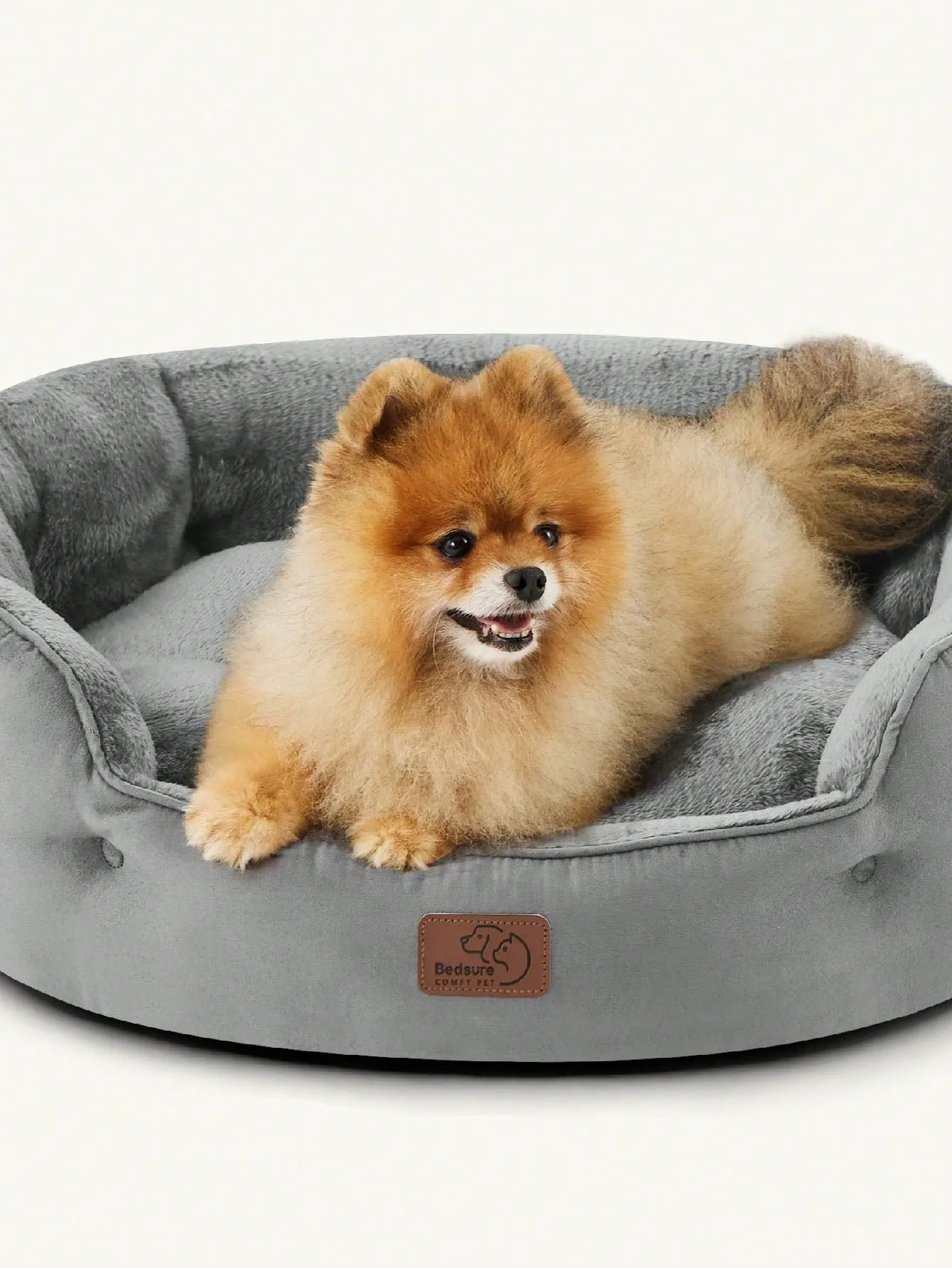 Bedsure Round Cat Beds For Indoor Cats, Dog Beds For Small Dogs