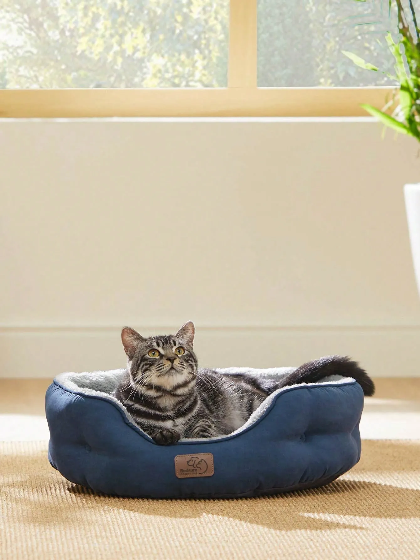 Bedsure Round Cat Beds For Indoor Cats, Dog Beds For Small Dogs