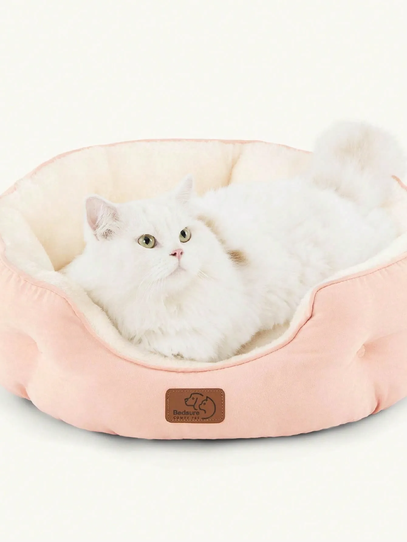Bedsure Round Cat Beds For Indoor Cats, Dog Beds For Small Dogs