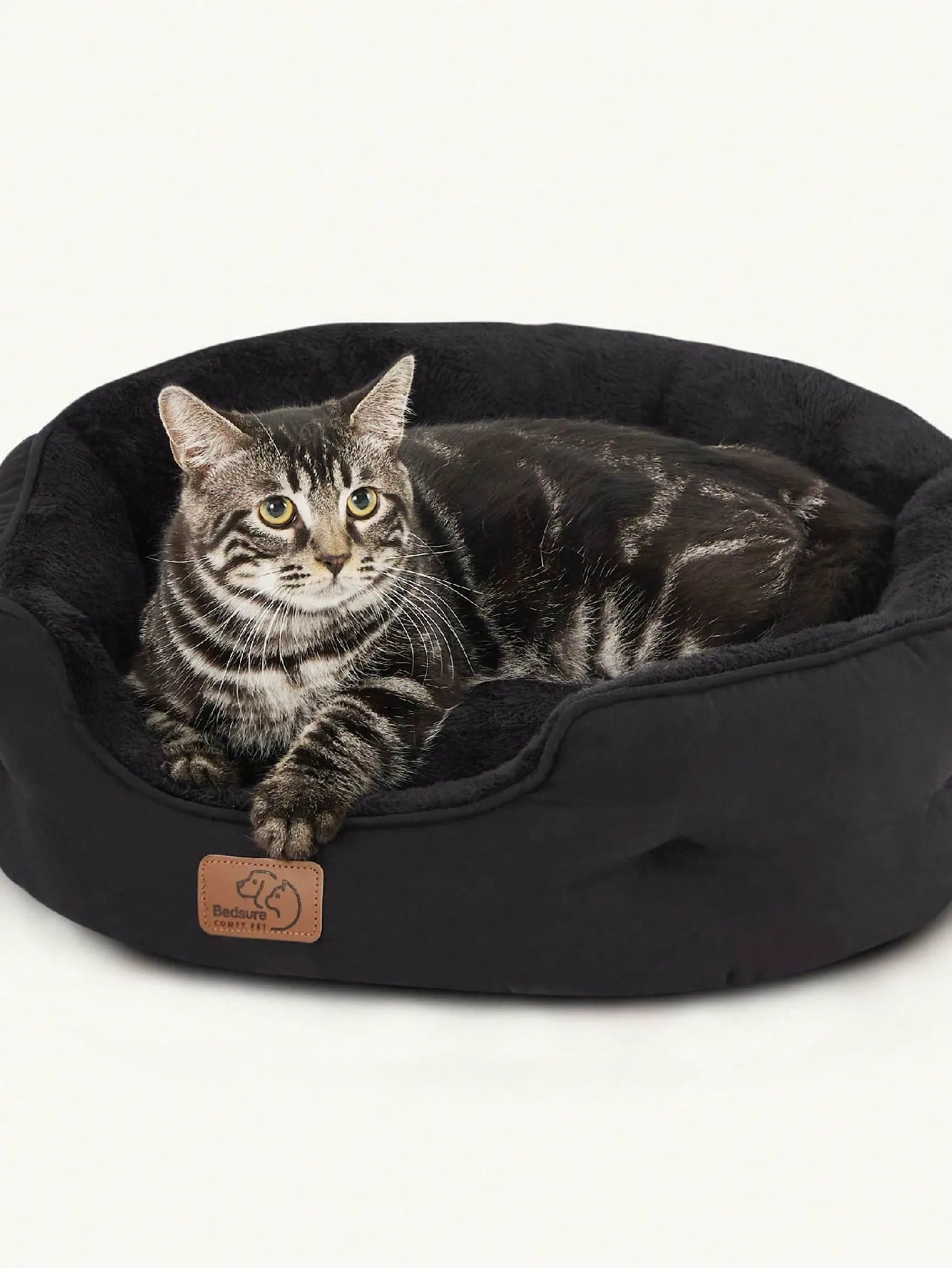 Bedsure Round Cat Beds For Indoor Cats, Dog Beds For Small Dogs