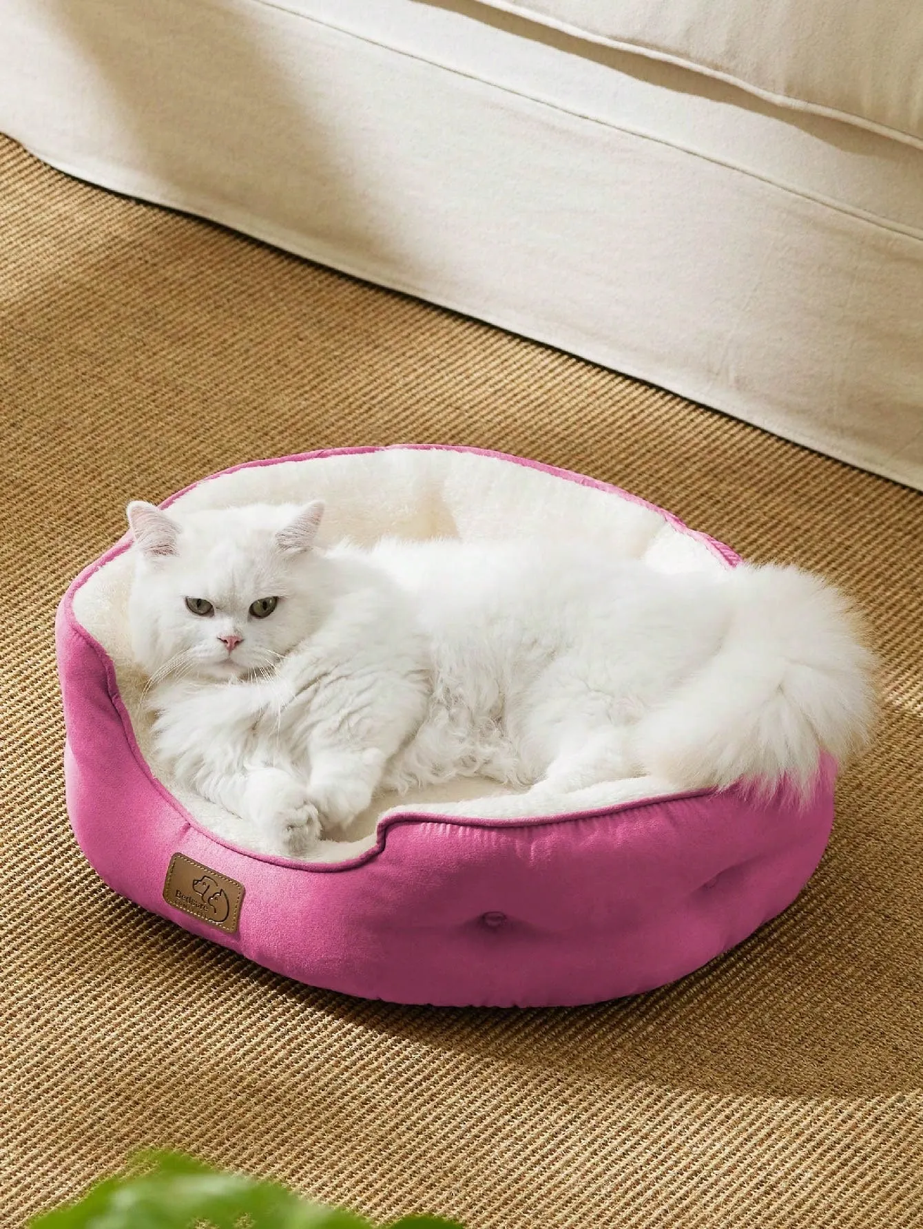 Bedsure Round Cat Beds For Indoor Cats, Dog Beds For Small Dogs