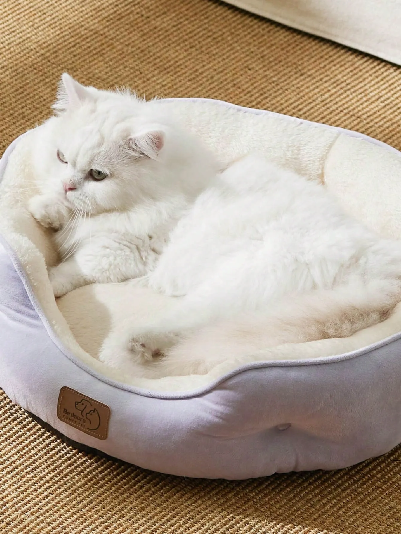 Bedsure Round Cat Beds For Indoor Cats, Dog Beds For Small Dogs