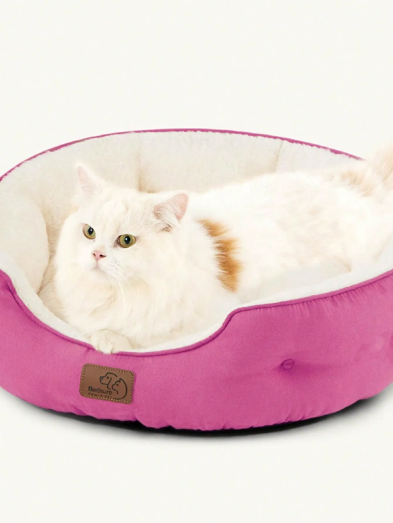 Bedsure Round Cat Beds For Indoor Cats, Dog Beds For Small Dogs