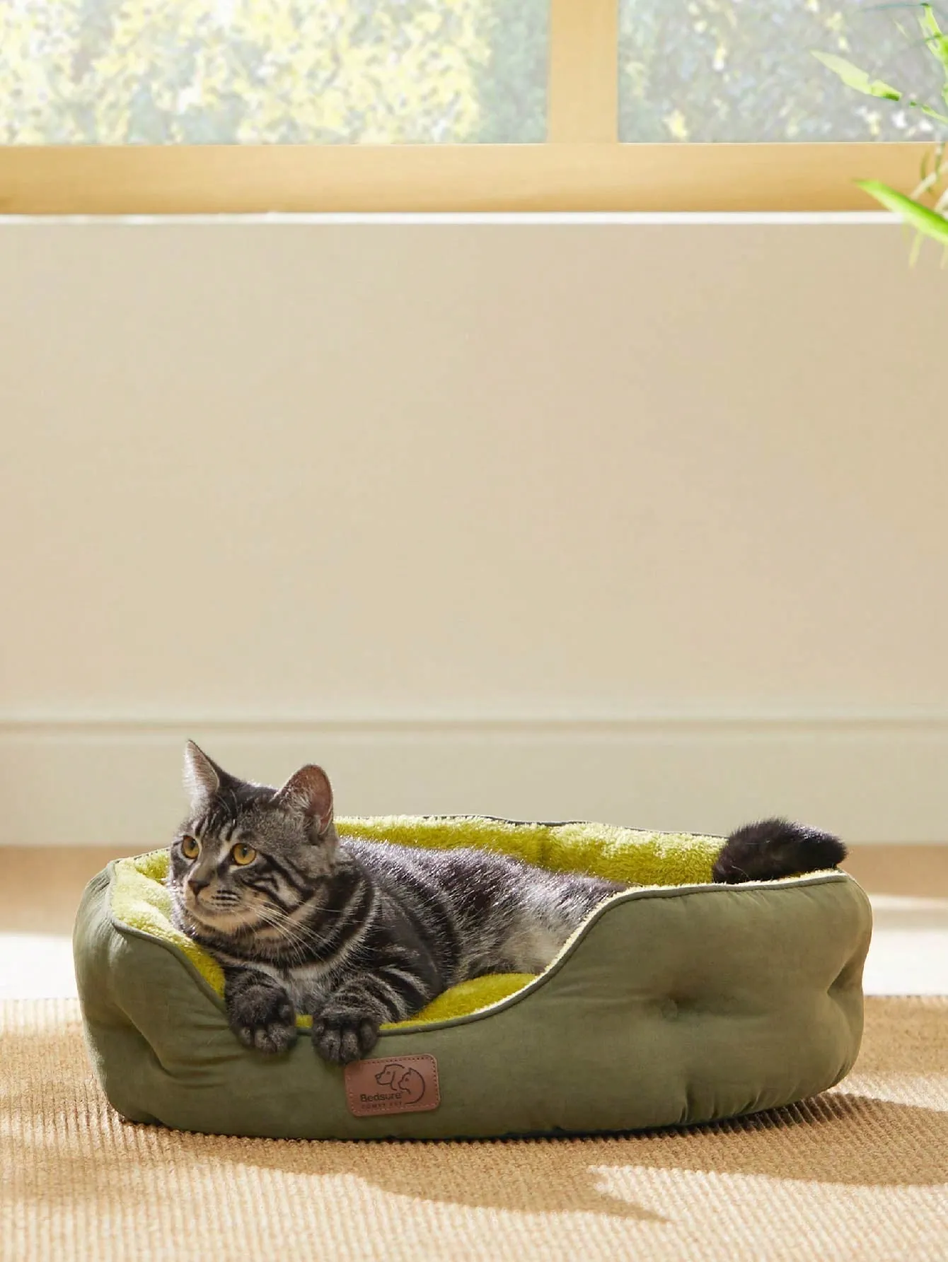 Bedsure Round Cat Beds For Indoor Cats, Dog Beds For Small Dogs