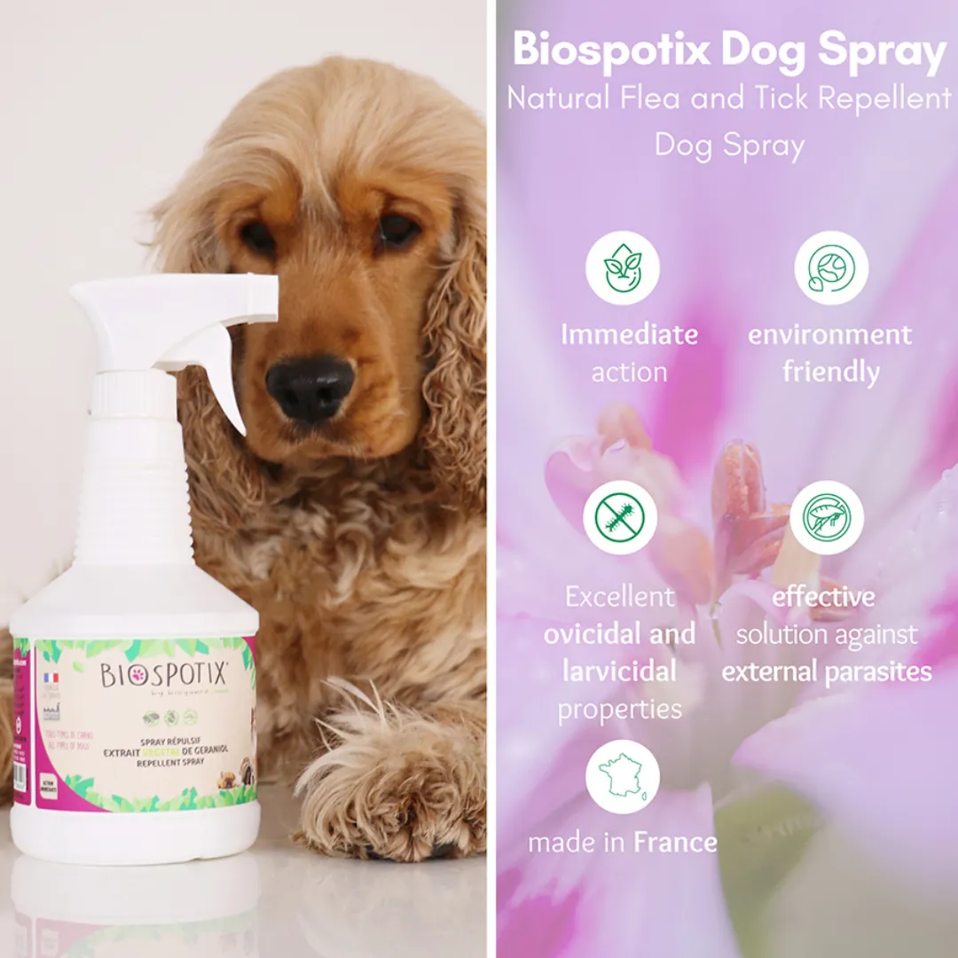 Biospotix Flea Repellant Spray for Dogs