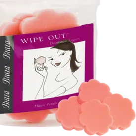 BRAZA Wipe Out Deodorant Remover (4 pieces)