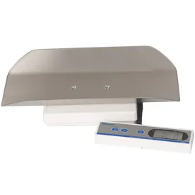 Brecknell MS-20S Pediatric/Medical/Veterinary Scale; Stainless Steel Tray; Up to 44 lb. Capacity (MS20S)