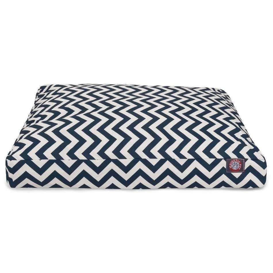 Chevron Memory Foam Dog Bed