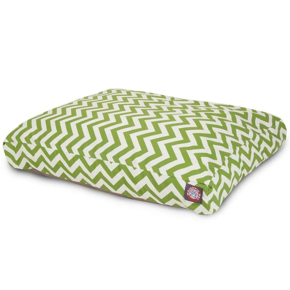 Chevron Memory Foam Dog Bed
