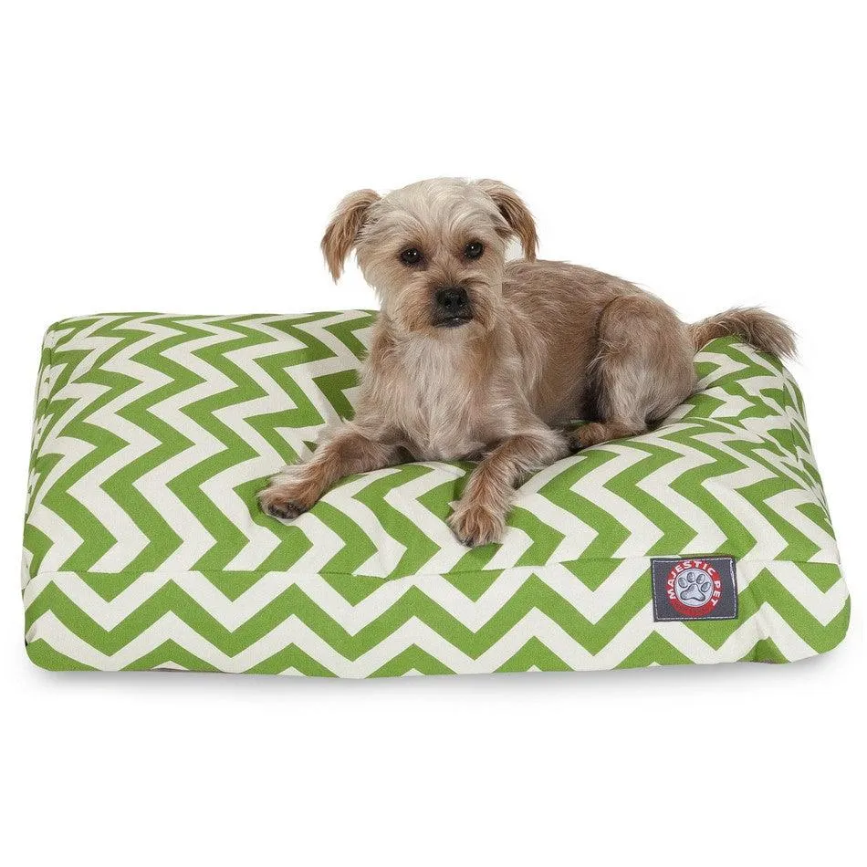 Chevron Memory Foam Dog Bed