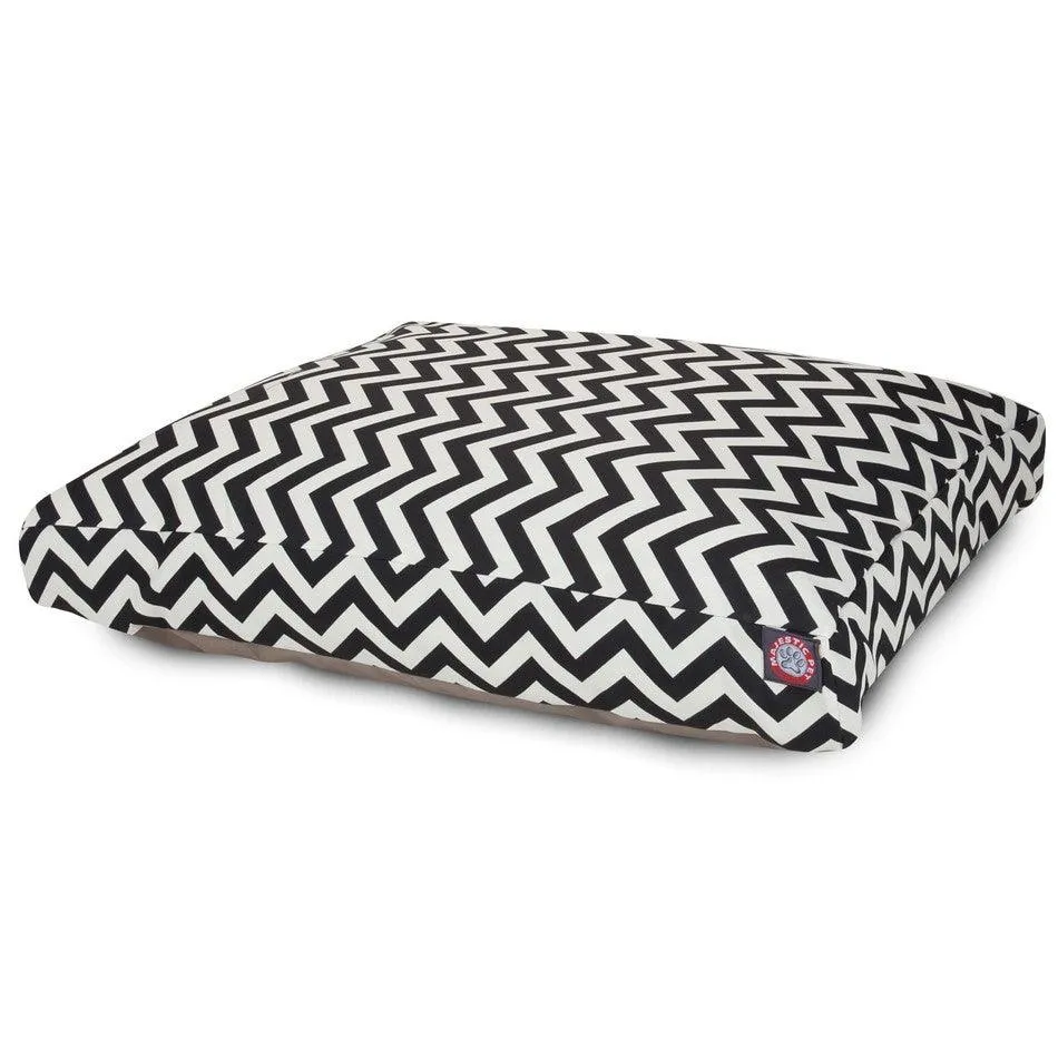 Chevron Memory Foam Dog Bed