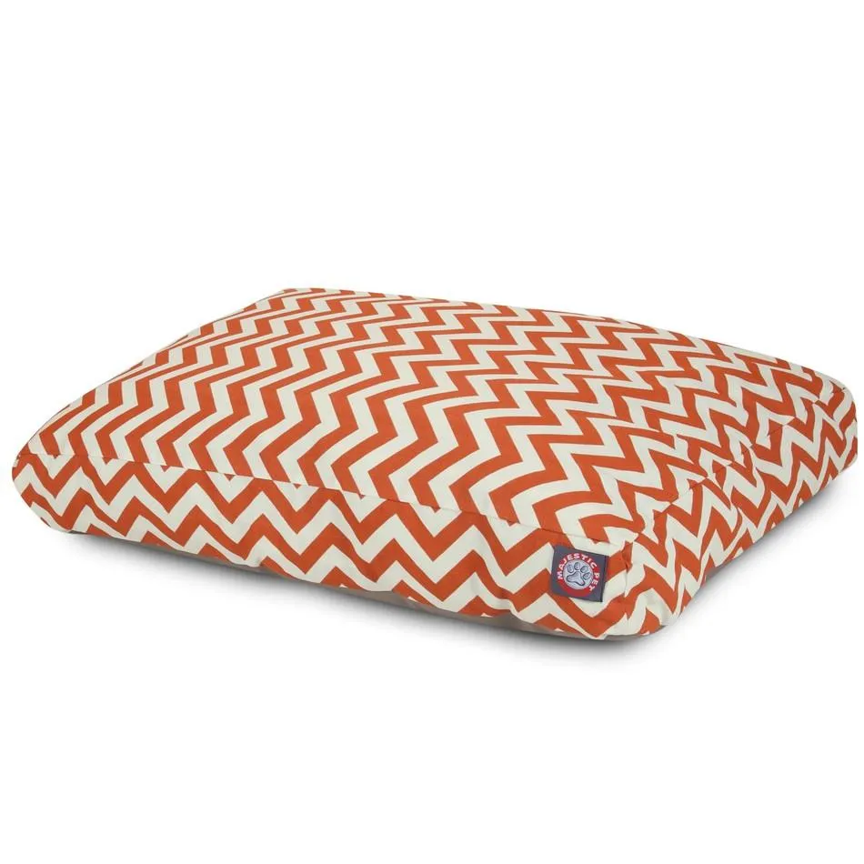 Chevron Memory Foam Dog Bed