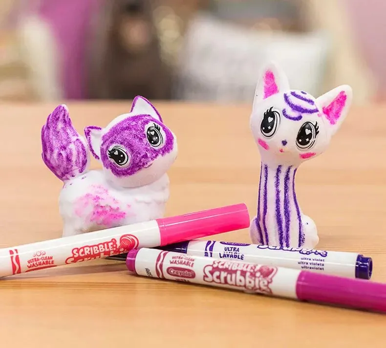 Crayola - Scribble Scrubbie Pets, Cats