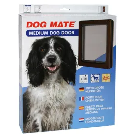 Dog Mate | Dog & Cat Flap | Brown