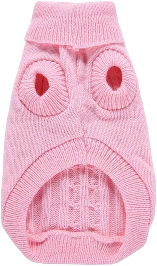 Dog Sweater, Warm Dog Sweaters for Small Dogs Medium Large Dogs, Cute Winter Classic Turtleneck Pet Sweater Cat Sweater Dog Clothes Coat Dog Christmas Sweaters for Girls Boys Dog Puppy Cat