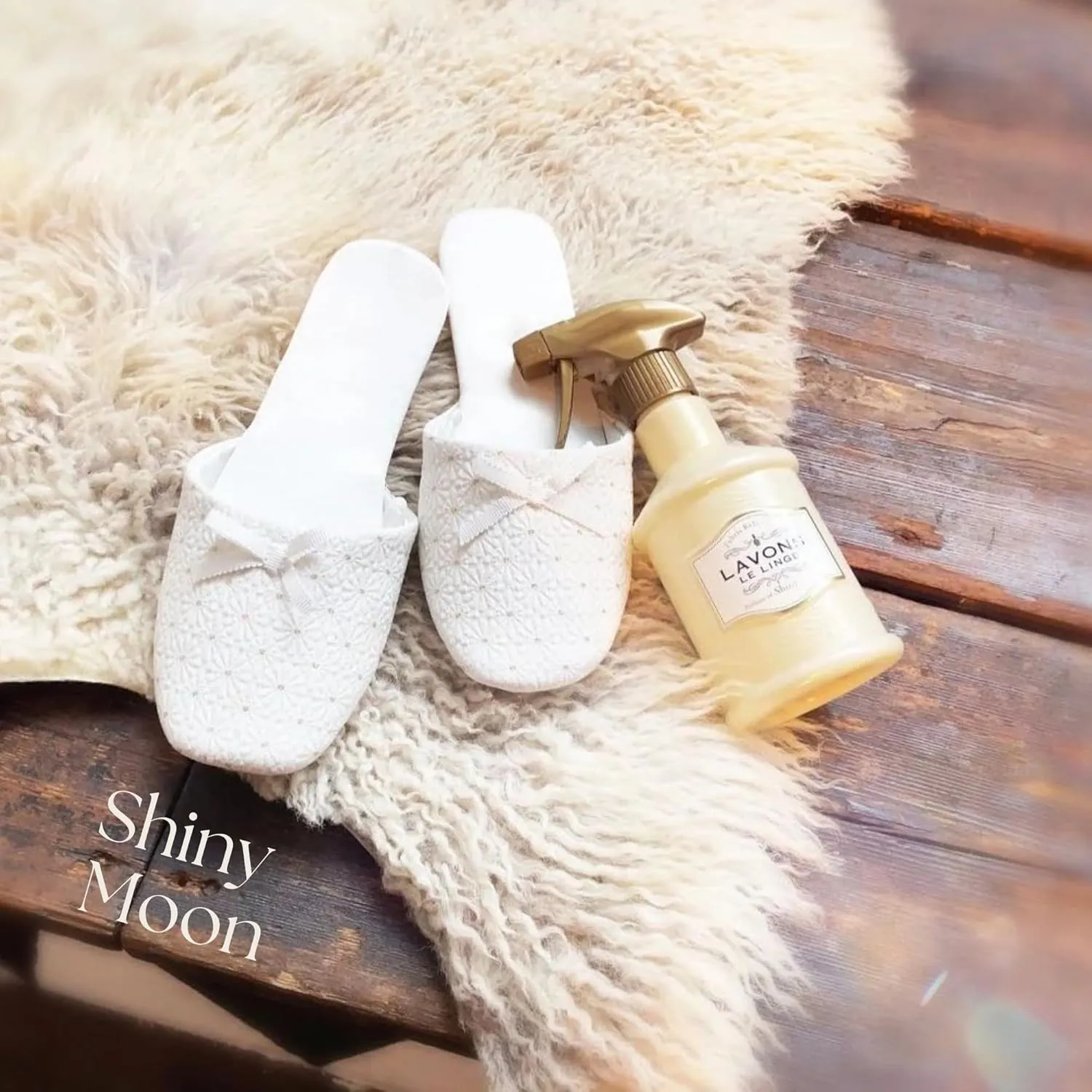 Fabric Fefresher Mist, Natural Shoe Deodorizer Spray, Clothing& Clothes Odor Remover Eliminator for Baby, Kid, Pet, and Sensitive Skin, Made in Japan 12.5 Fl Oz / 370mL, Shiny Moon