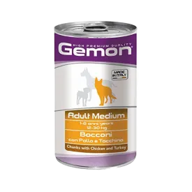 GEMON CHUNKS ADULT & MEDIUM WITH CHI & TURKY CAN