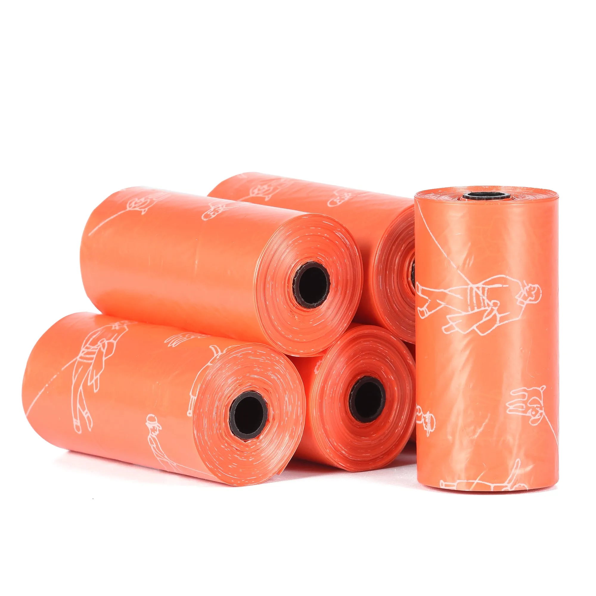 Glad for Pets Large Dog Waste Bags, Scented, Tear-Resistant, 6 Rolls