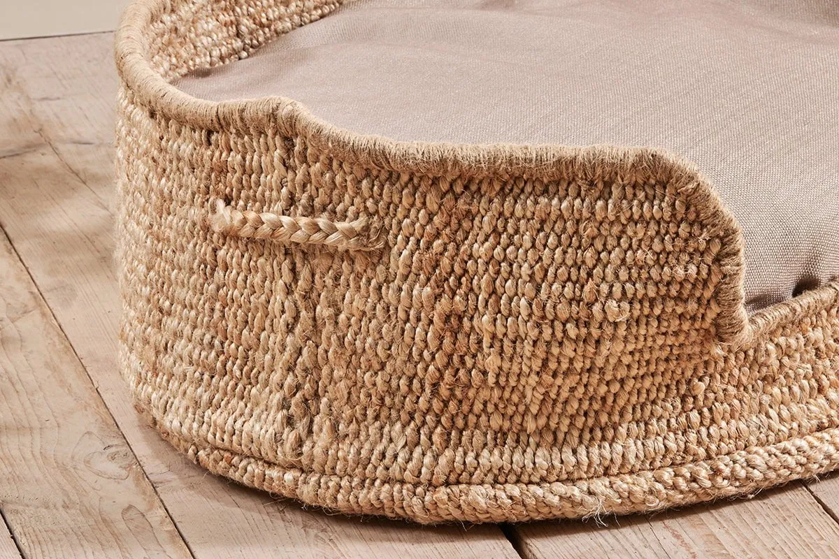 Jaiyuh Hemp Pet Bed
 - Natural - Large