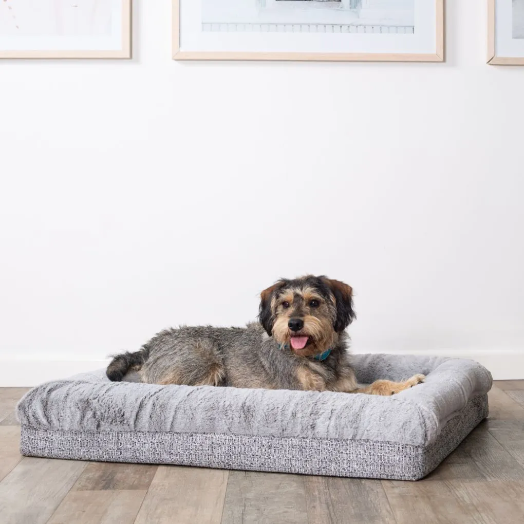 Kazoo Wombat Plush Orthopaedic Memory Foam Dog Bed