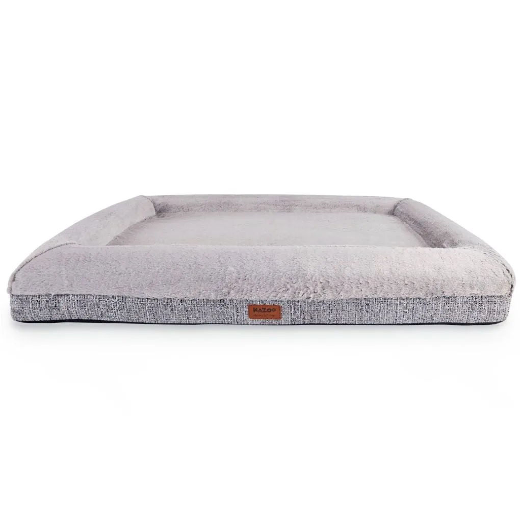 Kazoo Wombat Plush Orthopaedic Memory Foam Dog Bed
