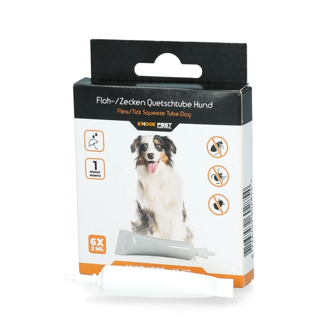 Knock Pest Non Toxic Flea & Tick Spot On for Dogs