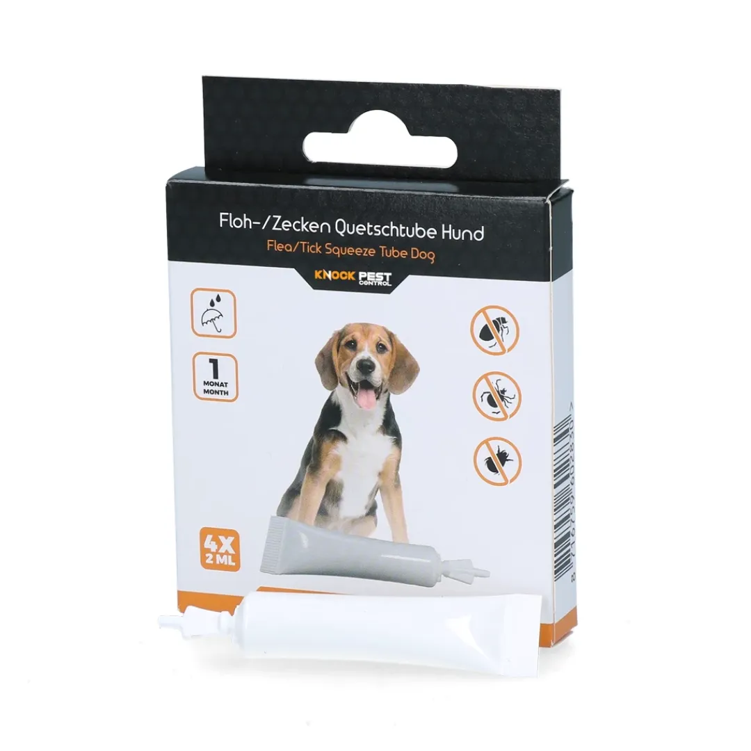 Knock Pest Non Toxic Flea & Tick Spot On for Dogs