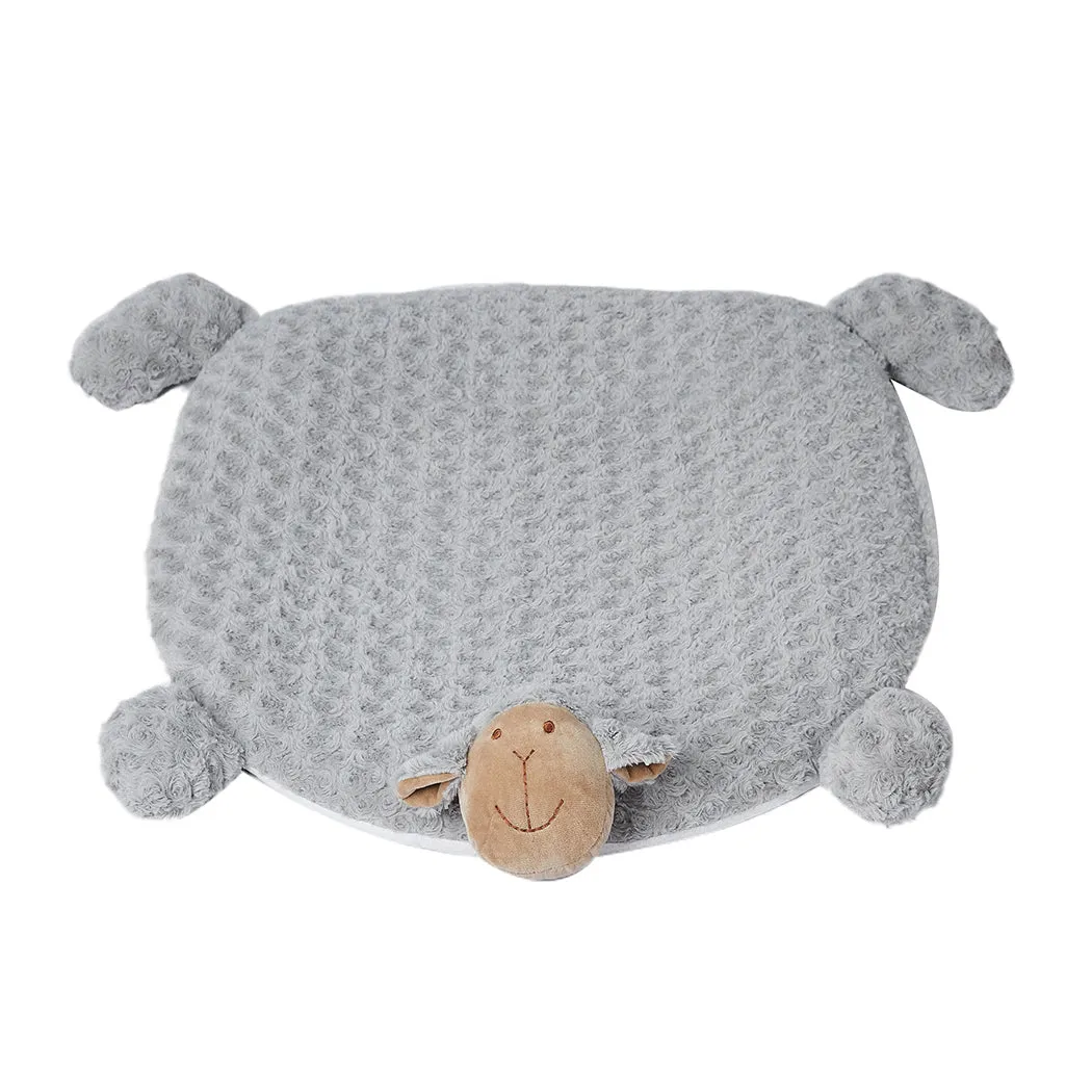 LARGE Dog Beds Pet Calming Squeaky - Grey