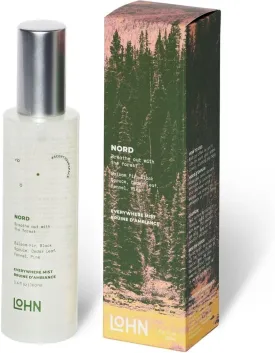 Lohn Nord Everywhere Mist - Luxury Room Spray & Air Freshener for Home, Clothing & Linens, Clean Ingredients, Long Lasting Fragrance, Balsam Fir, Cedar & Pine, 3.4 oz