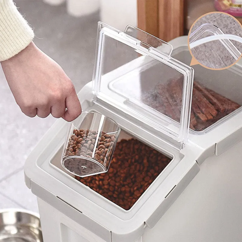 Moisture-proof Storage Box Storage Tank Pet Food Storage Bucket