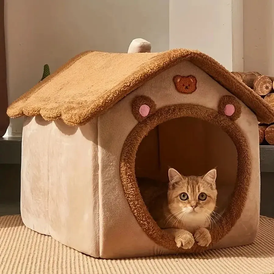 Pat and Pet Emporium | Pet Beds | Cute Foldable Pet House