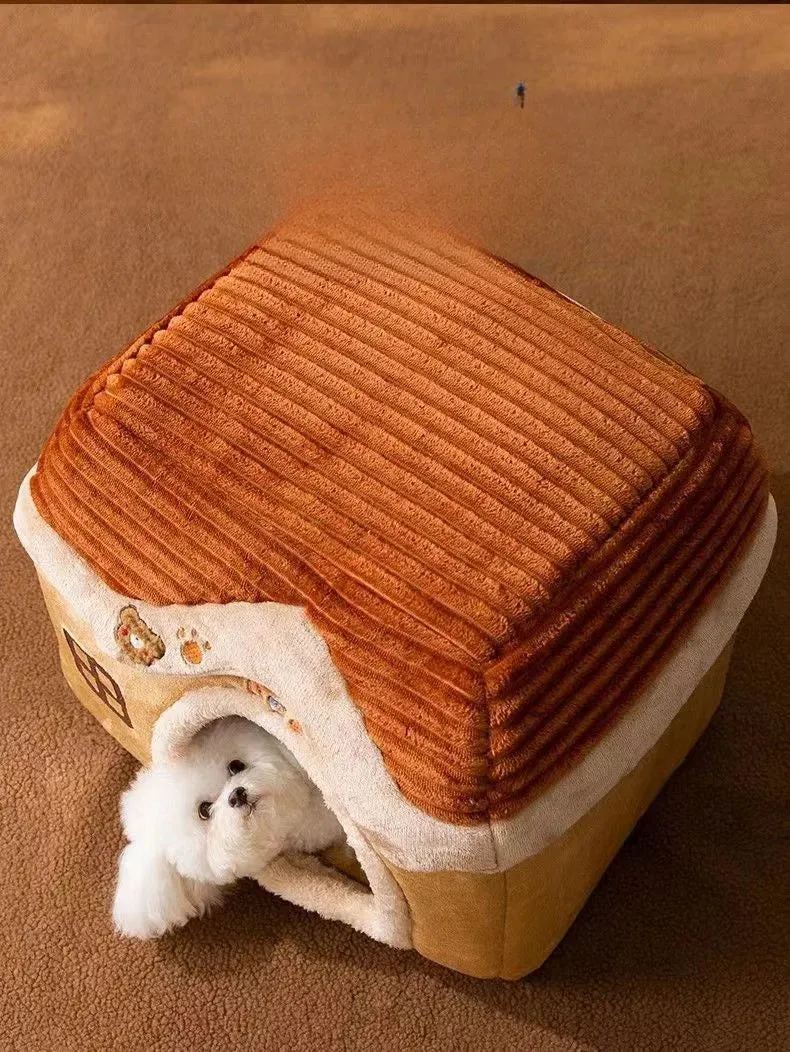 Pat and Pet Emporium | Pet Beds | Soft Foldable Pet Bed House