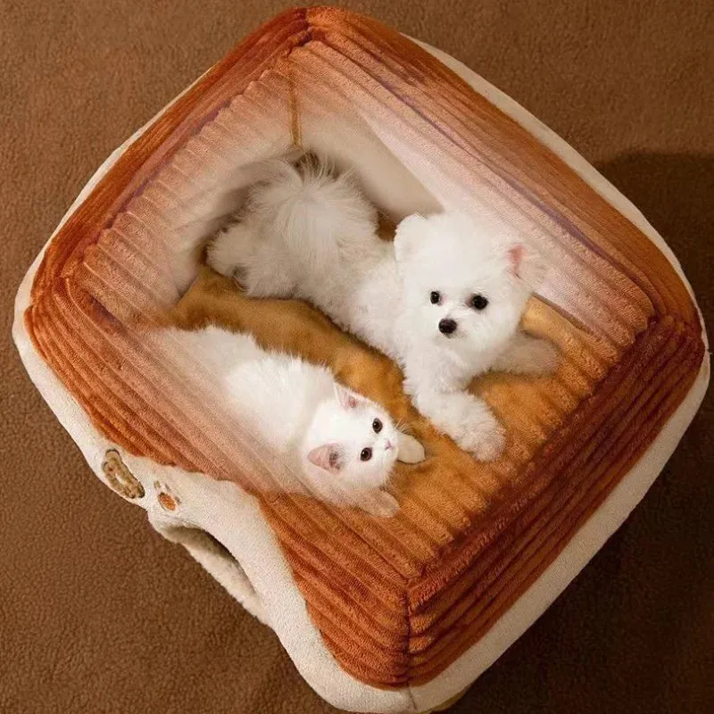 Pat and Pet Emporium | Pet Beds | Soft Foldable Pet Bed House