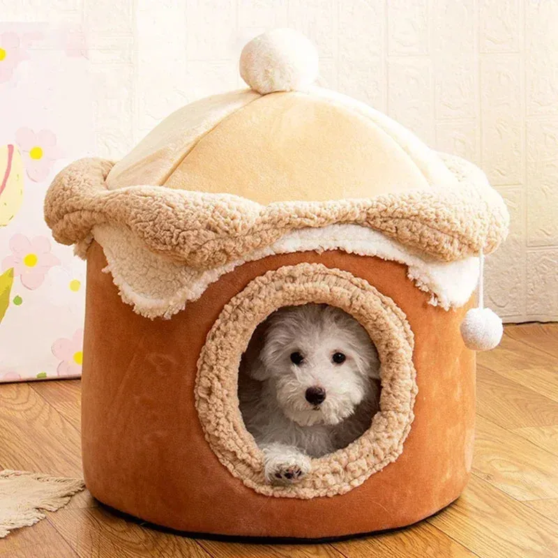 Pat and Pet Emporium | Pet Beds | Soft Plush Indoor Pet House