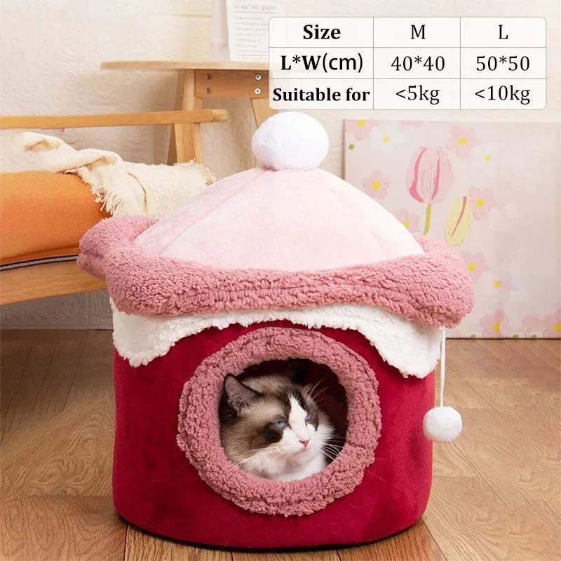 Pat and Pet Emporium | Pet Beds | Soft Plush Indoor Pet House