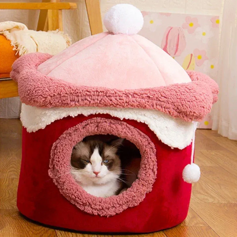 Pat and Pet Emporium | Pet Beds | Soft Plush Indoor Pet House