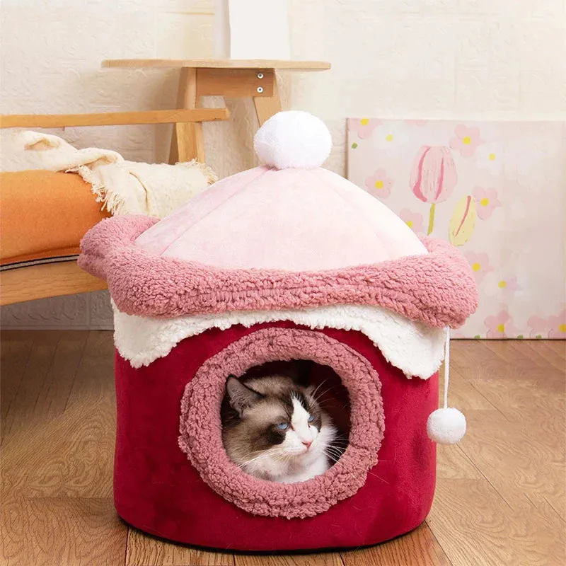 Pat and Pet Emporium | Pet Beds | Soft Plush Indoor Pet House