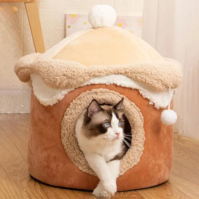 Pat and Pet Emporium | Pet Beds | Soft Plush Indoor Pet House