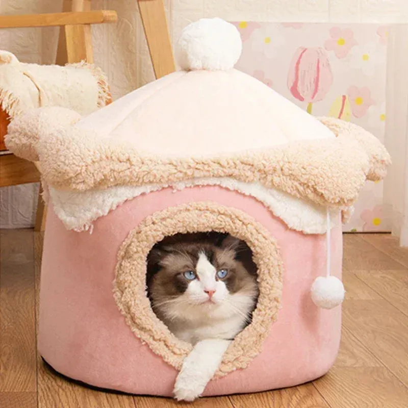 Pat and Pet Emporium | Pet Beds | Soft Plush Indoor Pet House