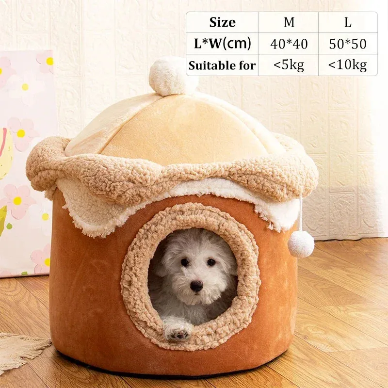 Pat and Pet Emporium | Pet Beds | Soft Plush Indoor Pet House