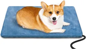 Pet Heating Pad for Cats & Dogs - Indoor/Outdoor Warming Pad, Waterproof & Chew Resistant, Perfect for Puppy & Kitten - 18*18inch