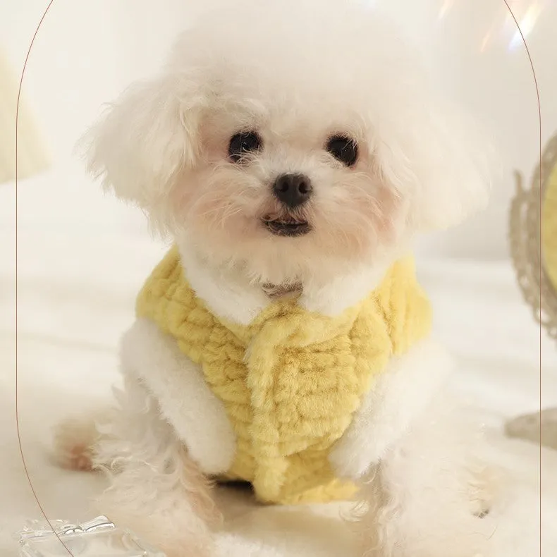 Premium Faux Fur Warm Coat Pet Jacket