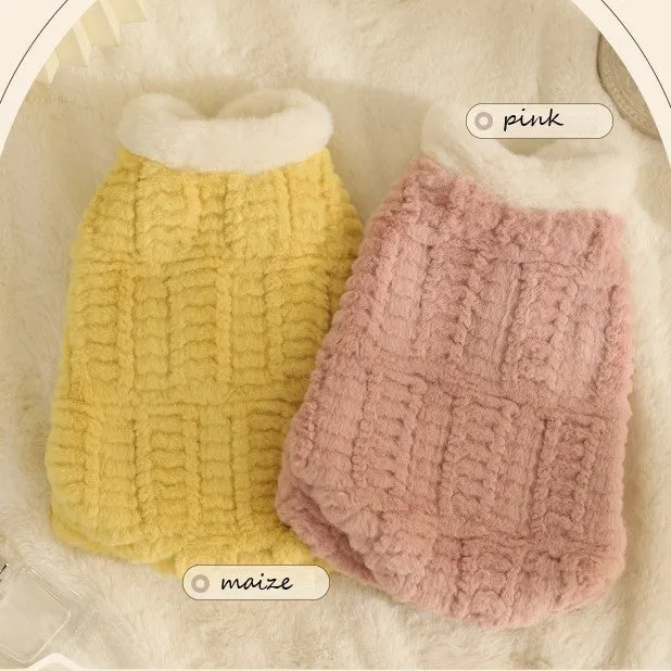Premium Faux Fur Warm Coat Pet Jacket