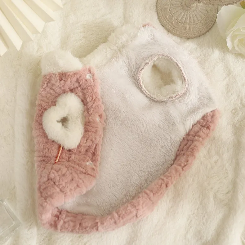 Premium Faux Fur Warm Coat Pet Jacket