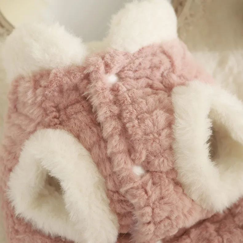Premium Faux Fur Warm Coat Pet Jacket